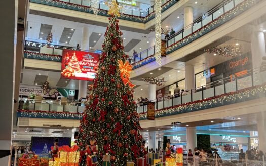 FOTO PLAZA CENTRAL ARBOL NAVIDAD en tamaño grande